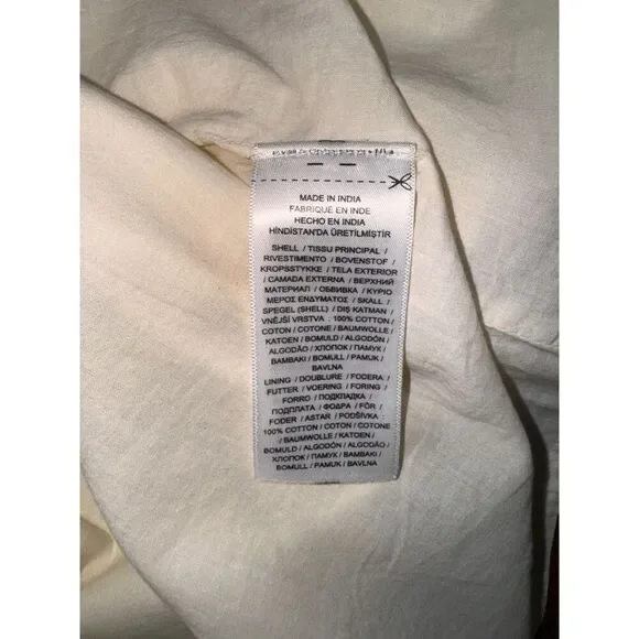 Lauren Ralph Lauren Black Label Women's Cream Sheath Dress Embroidery Size 16W - Picture 3 of 4